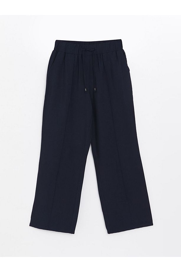 LCW Beli Lastikli Loose Fit Kadın Pantolon - 5