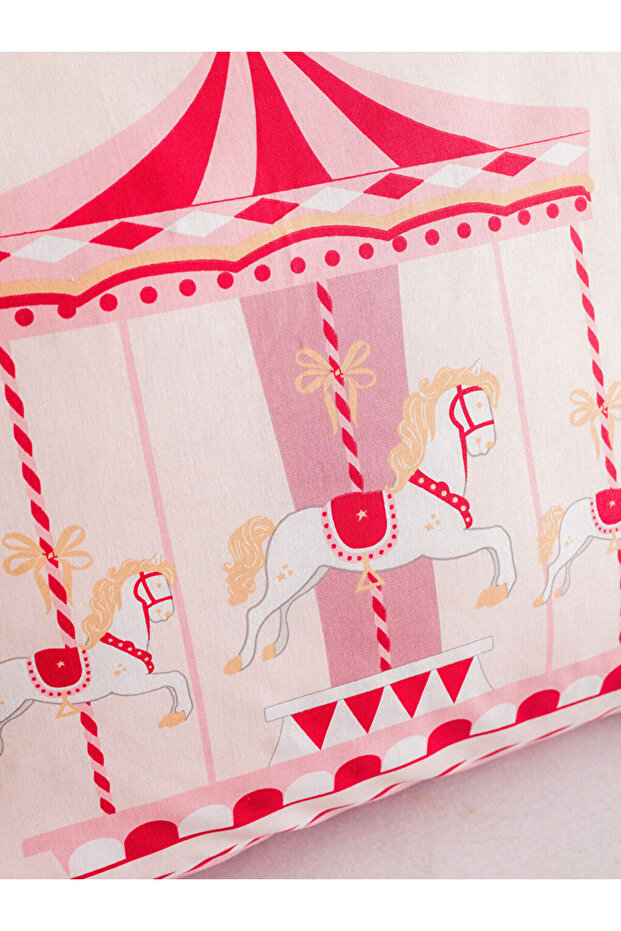 LCW Baskılı Tek Kişilik Pamuklu Nevresim Seti - 4