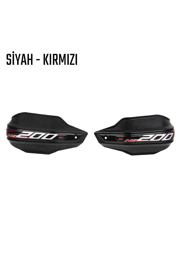 Gp Kompozit Bajaj Pulsar Ns 200 2014-2024 Uyumlu Plastik Elcik Koruma Siyah S-sarı - 2