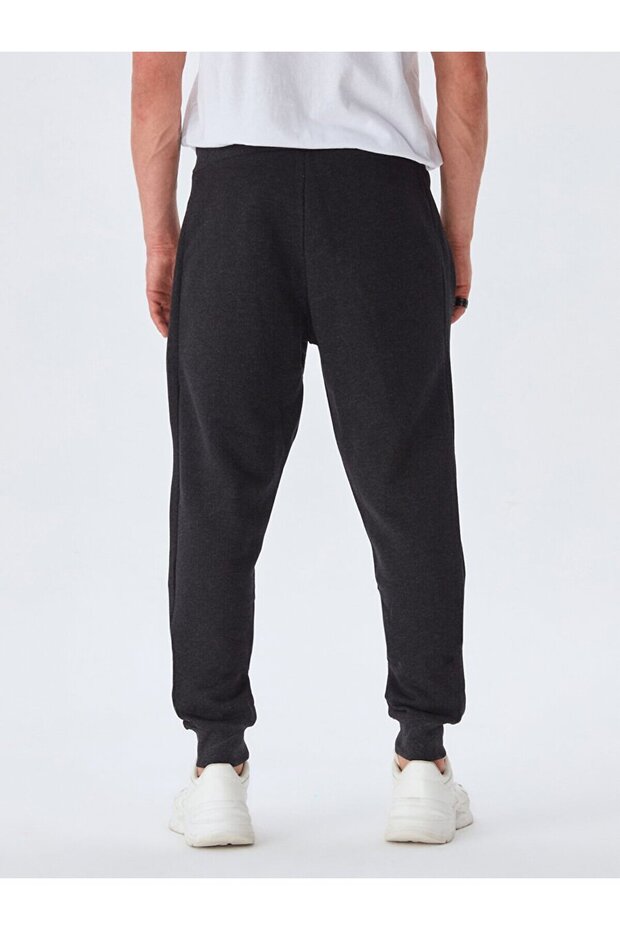 Ribanalı Antrasit Eşofman - 4