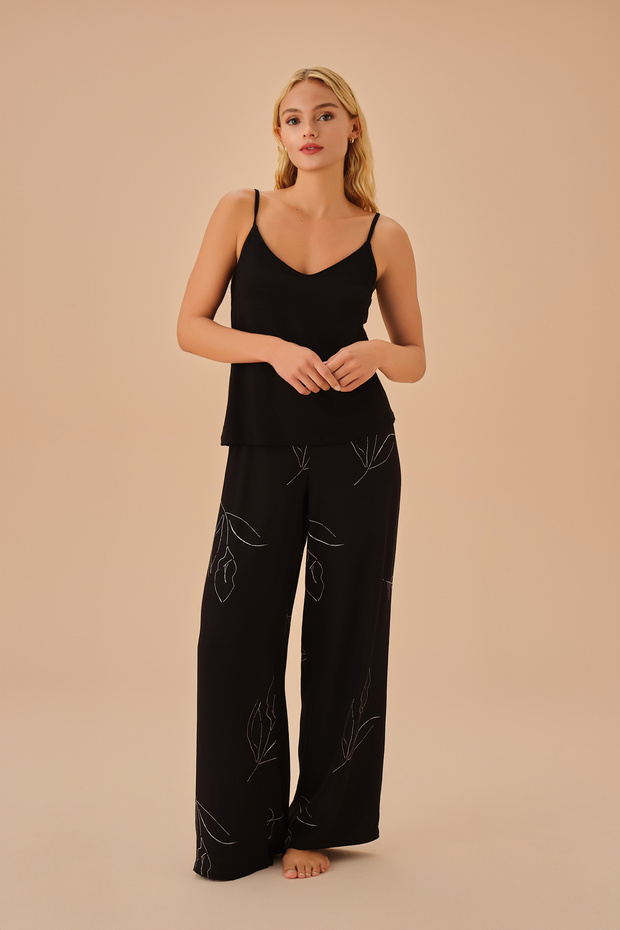 طقم بيجامة آنا مكون من ثلاث قطع - 2