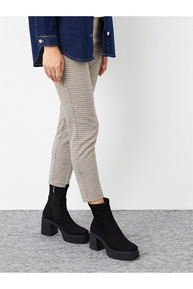 Stanle Siyah Süet Kadın Bot - 2