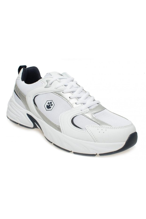 Pol-M 3Fx Daily White Men's Sports Shoes Walking Shoes