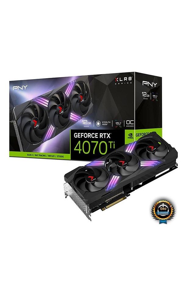 Rtx4070ti Xlr8 Gaming Verto 12gb Gddr6x 192bit Vcg4070t12tfxxpb1 Dx12 Gaming Ekran Kartı - 1