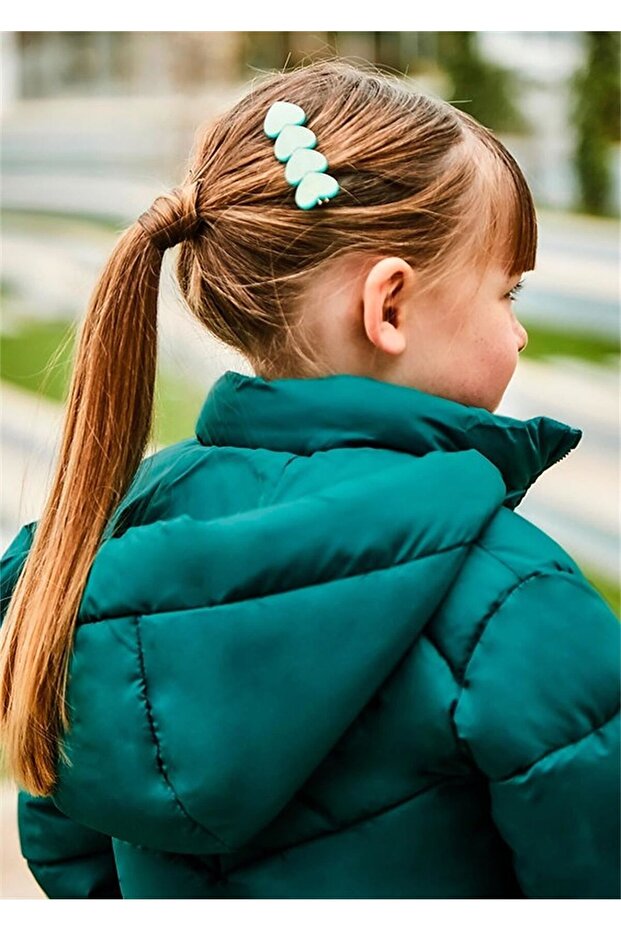 Kız Çocuk Basic Mont Yeşil 415 - 2