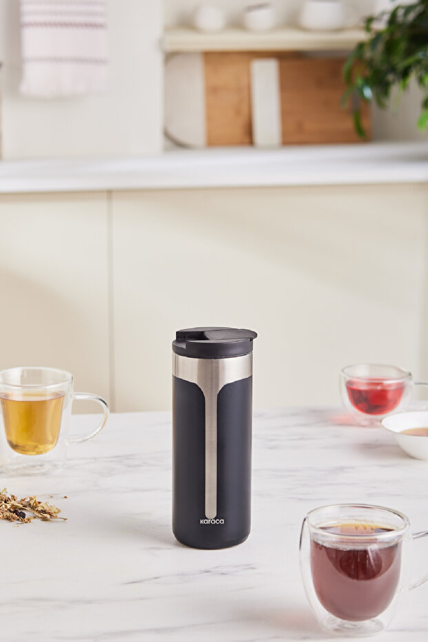 Mastermaid Çelik Termos 500 Ml Siyah - 1