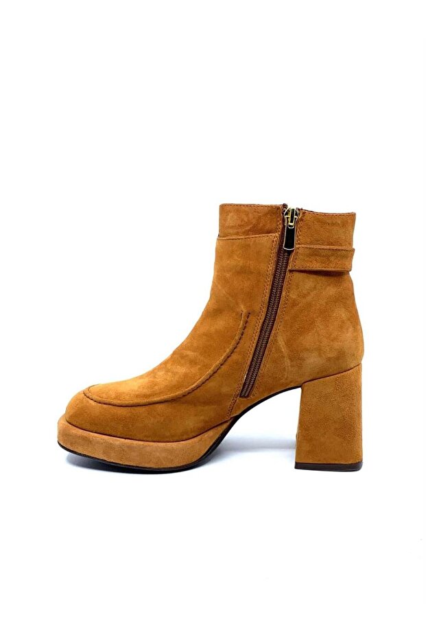 Zeppa Taba Süet Kadın Bot - 2