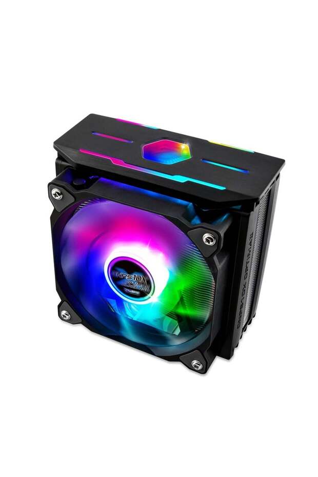 وحدة معالجة مركزية CNPS10X OPTIMAII سوداء مع إضاءة RGB (إنتل-إيه إم دي)