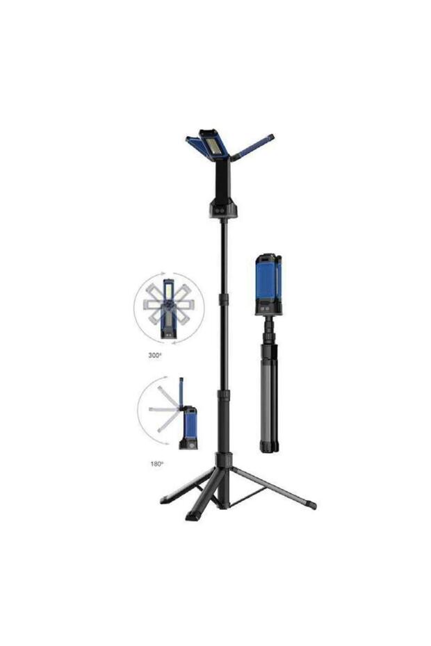 013-rc0039 Tripodlu Şarjlı Led Çalışma Lambası - 2