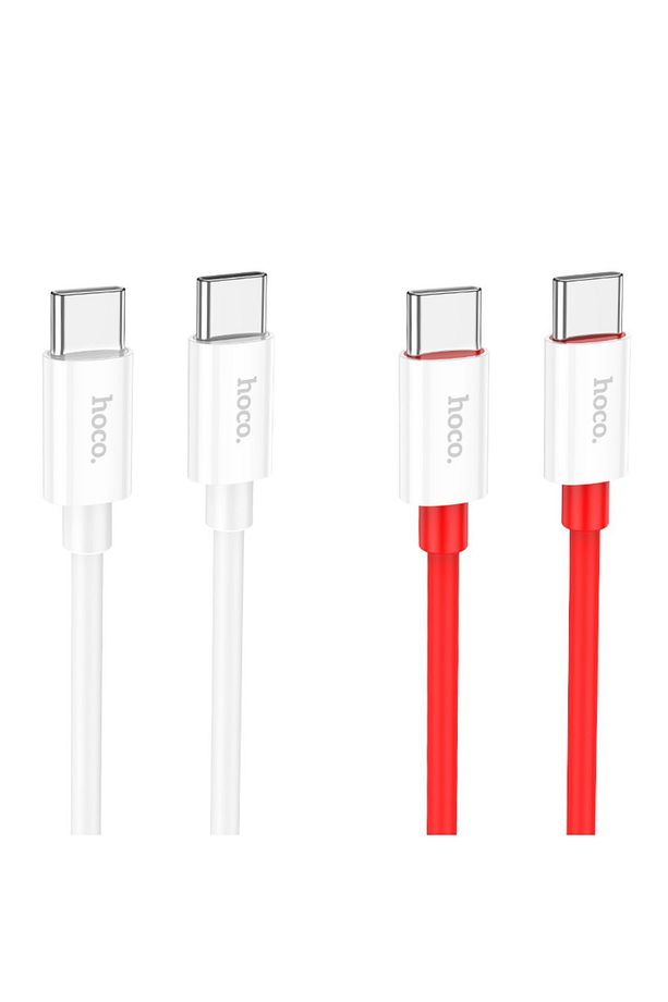 X87 60w 3a Type-c To Type-c Iphone Android Uyumlu Hızlı Şarj Veri Kablosu Beyaz 1 Metre - 5