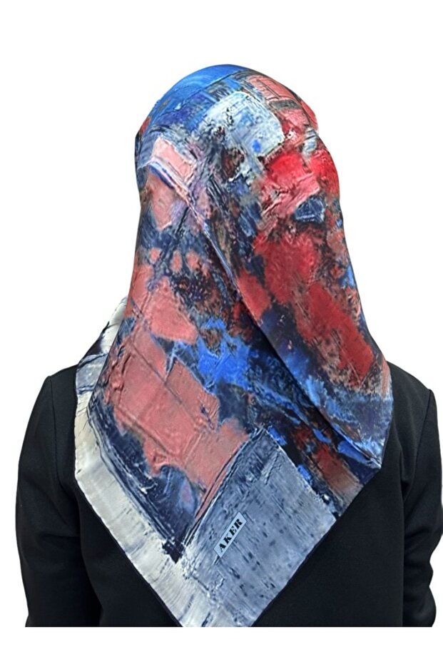 İpek Krep Saten Eşarp 8939701 - 1