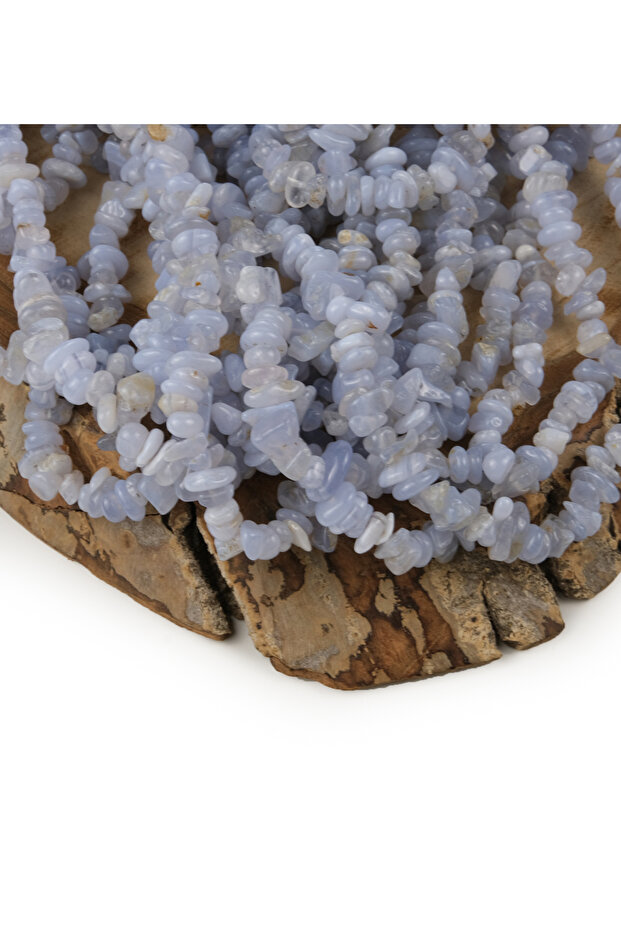 Natural Broken Stone - Chalcedony String - 1