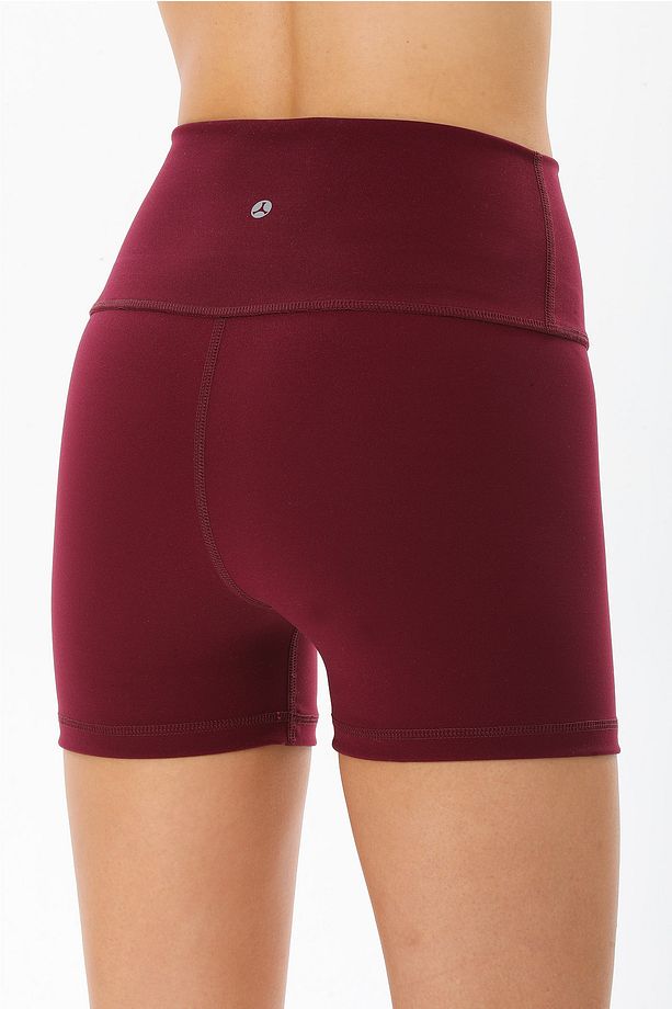 Push Up Kısa Şort Bordo - 6