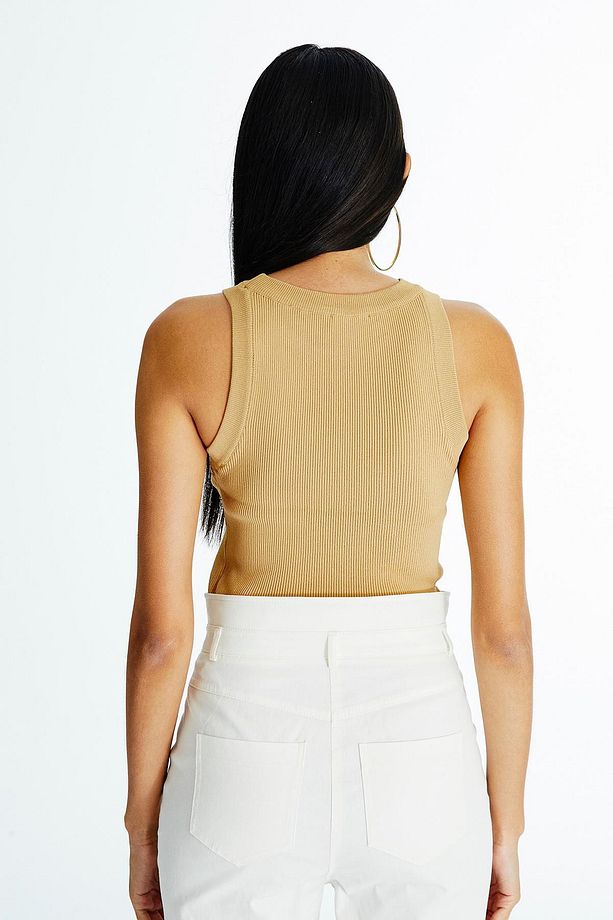 Fitilli Camel Triko Bluz - 5
