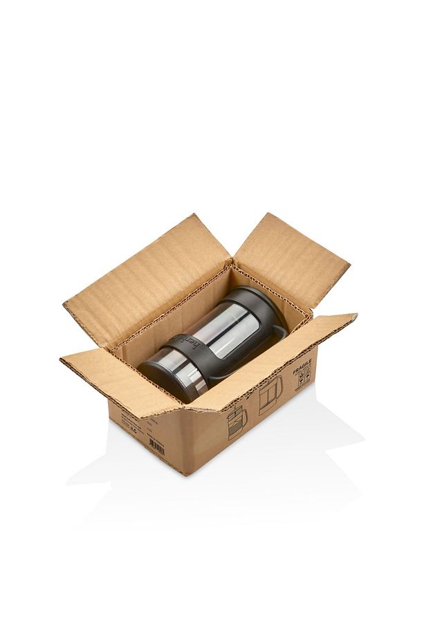 Barista 400 Ml French Press Siyah Bitki Çayı Demleme İçin Özel Tutma Saplı - 3