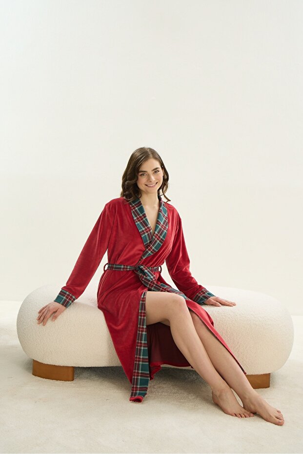 16112  KADİFE SABAHLIK - 1