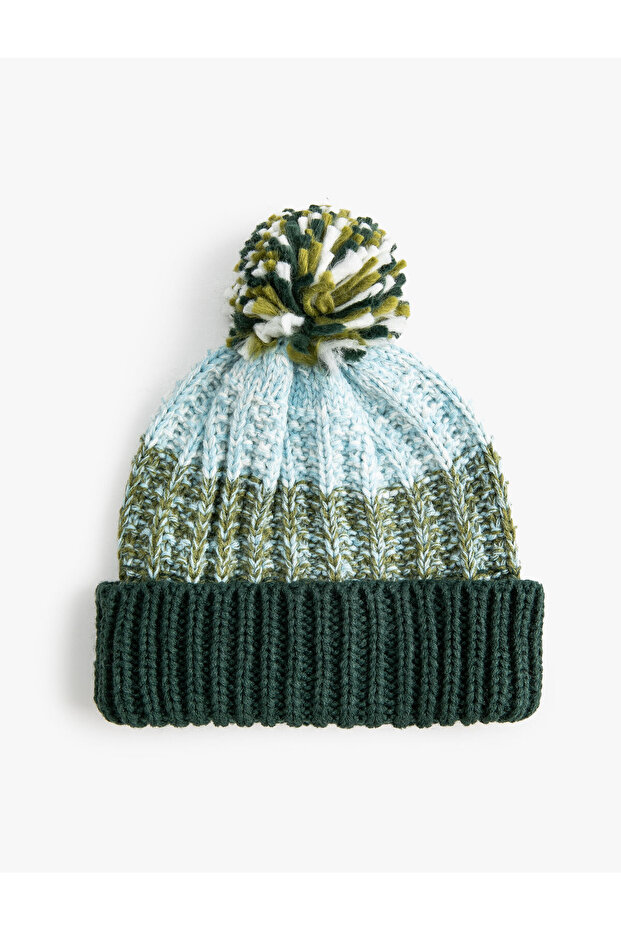 Pompom Knitted Beret