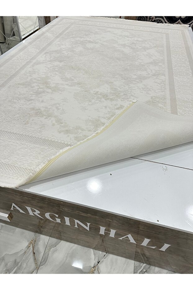 Bambu Halı %100 - Bej Argın Halı - 6