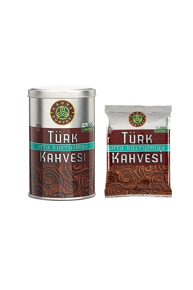 Coffee World Medium Roast Turkish Coffee 250 Gr + 100 Gr