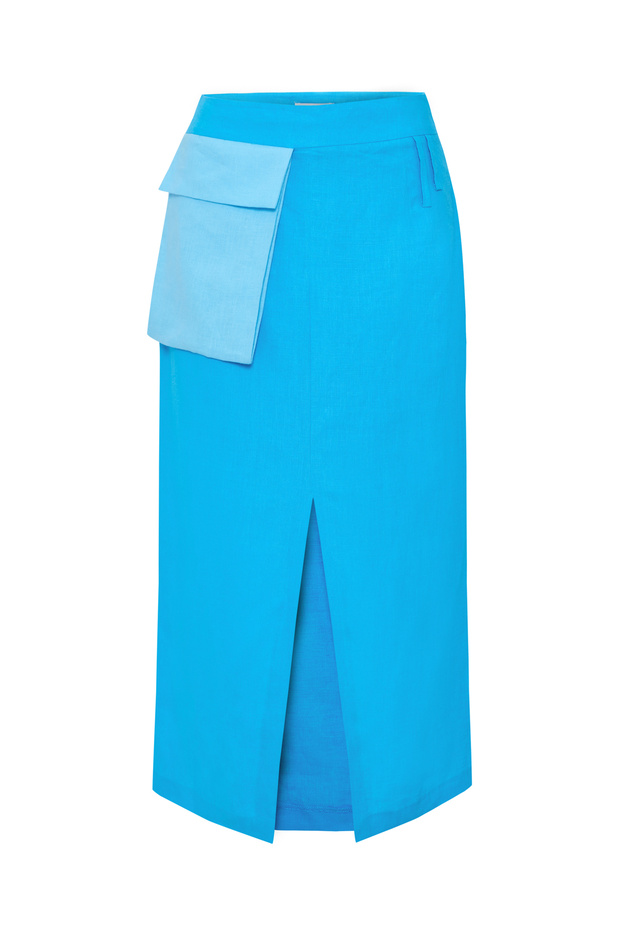 Tek Cepli Garnili Etek - 9