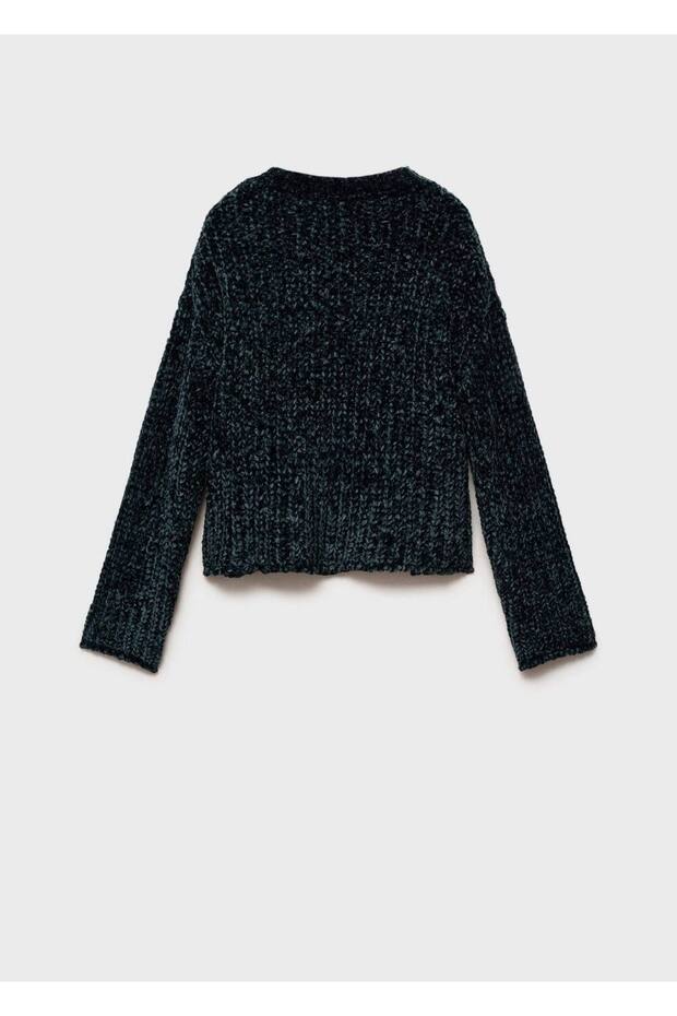 Chenille-Pullover - 3