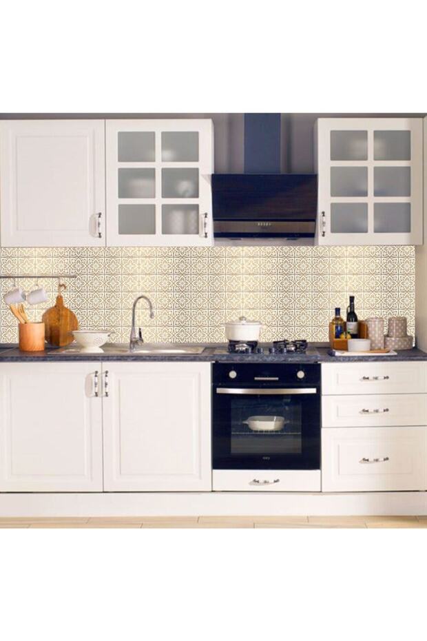 Mutfak Tezgah Arası Kendinden Yapışkanlı Folyo Kaplama 60cmx100cm - 2