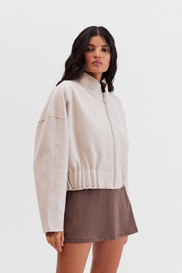 LORA Kaşe Ceket - 1