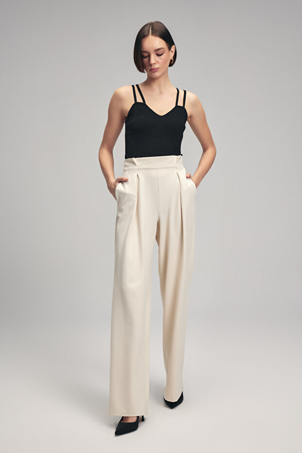 بنطلون مطوي - 4