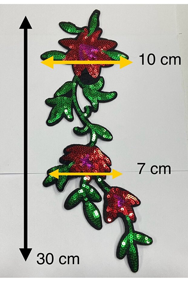 Sequin Glued Applique - 6