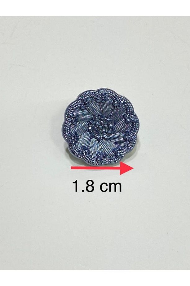İtalyan Model Ceket Hırka Düğmesi Takımı Indigo 6'lı Set 1,8 Cm (KOD:4685) - 8