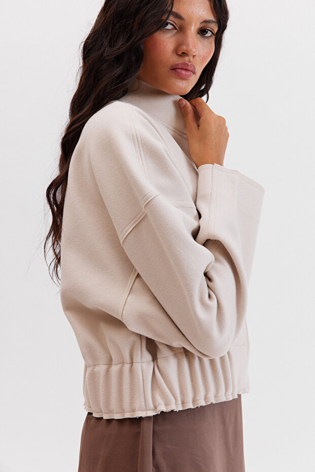 LORA Kaşe Ceket - 6