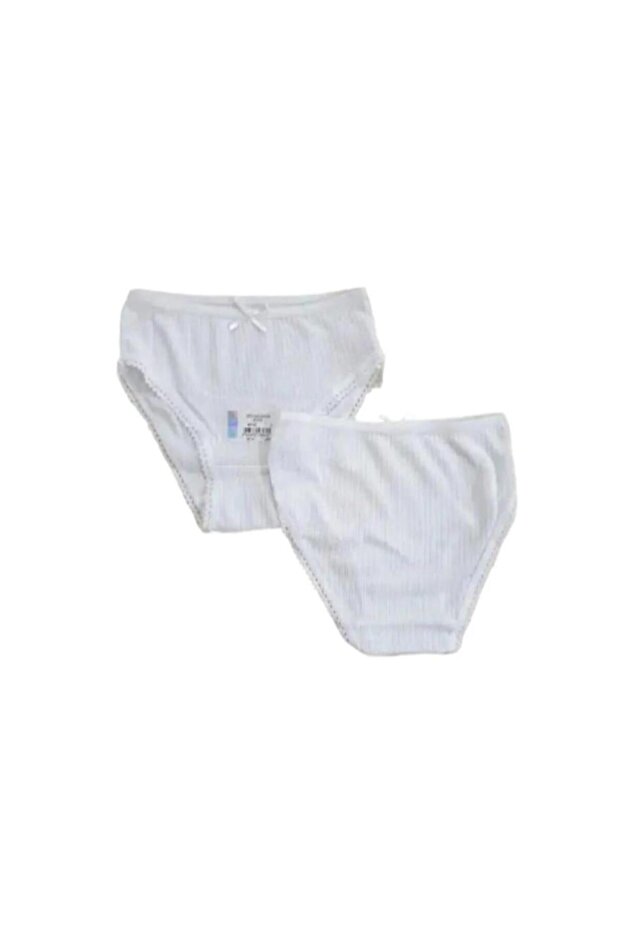 2574 Girl's Modal Slip Underwear 12 Pieces