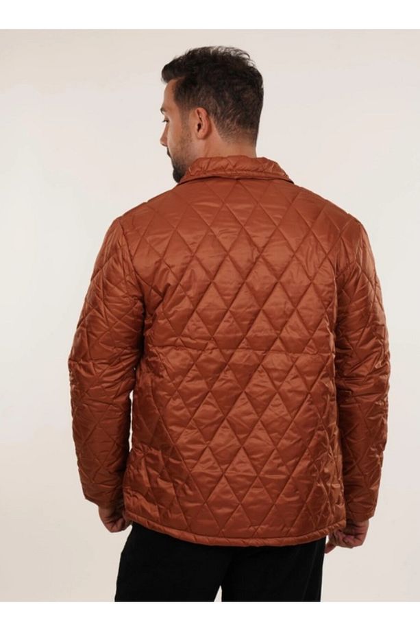 Baklava Desen Kapitone Ceket PNC 5060 - 3