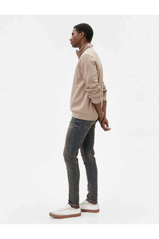Skinny Fit Washable Jeans - Michael Jean