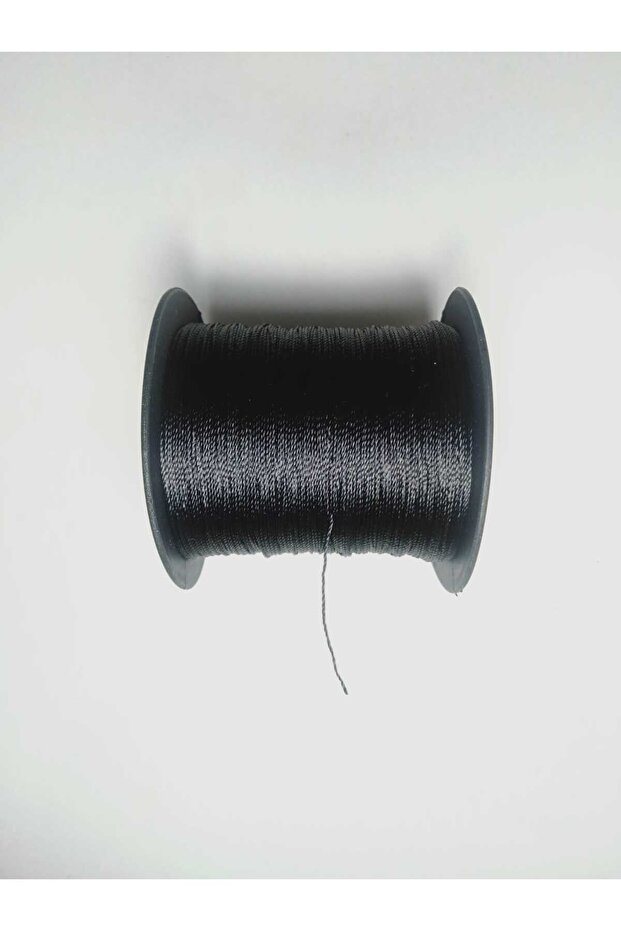 200 Meters Black Rosary String - 0.6 mm