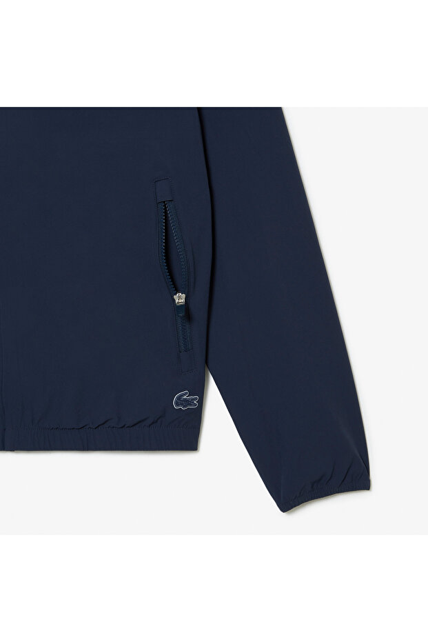 Active Erkek Regular Fit Kapüşonlu Baskılı Lacivert Mont - 7