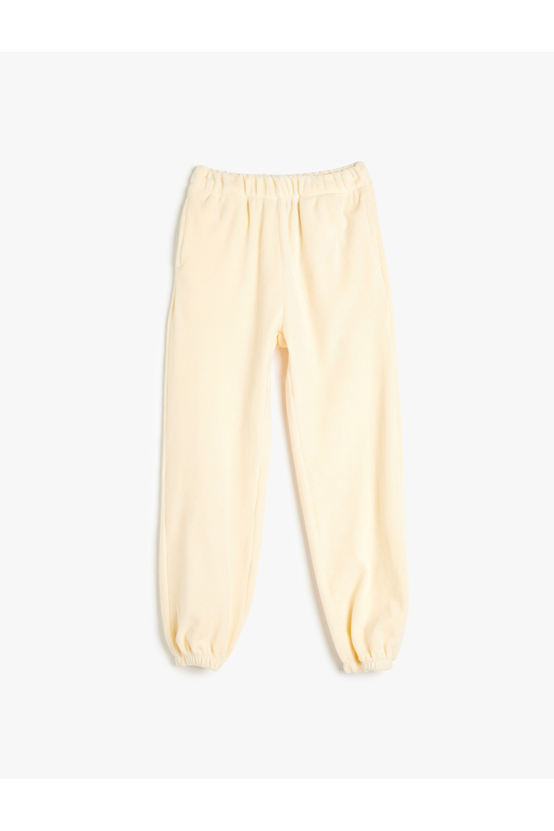 Basic Jogger Sweatpants with Elastic Waistband