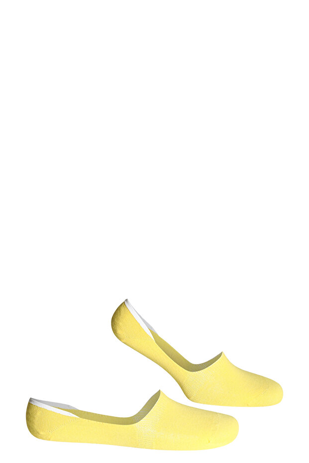 2 Pack Babet Basic Socks Grey-Yellow - 5