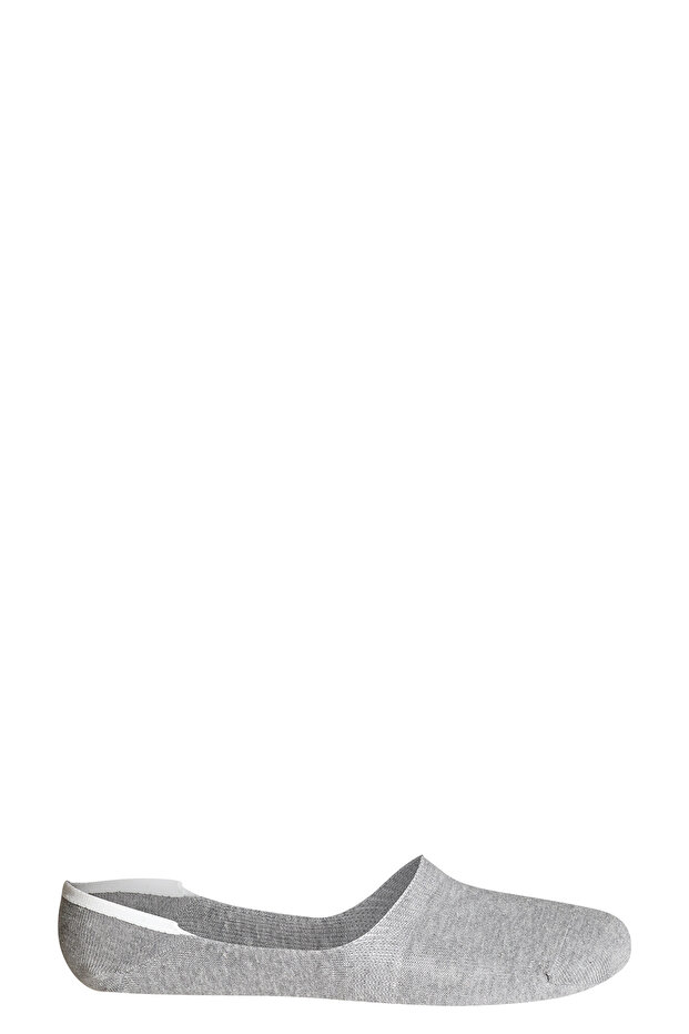 2 Pack Babet Basic Socks Grey-Yellow - 3