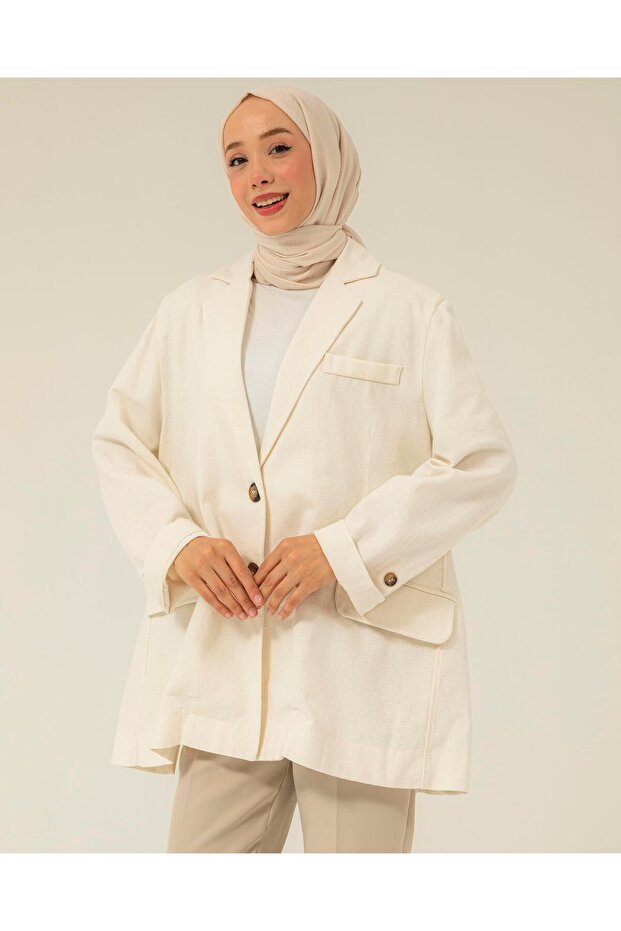 Retro Basic Taş Ceket - 3