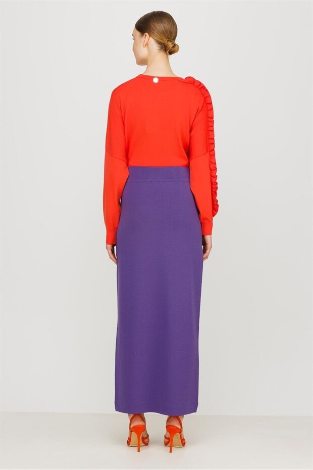 Triko Etek Morcivert - 6