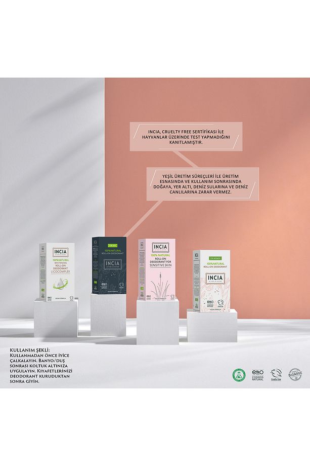 %100 Doğal Roll On Deodorant Erkeler İçin Ter Kokusu Önleyici Lekesiz 50 ml X 2 Adet - 8