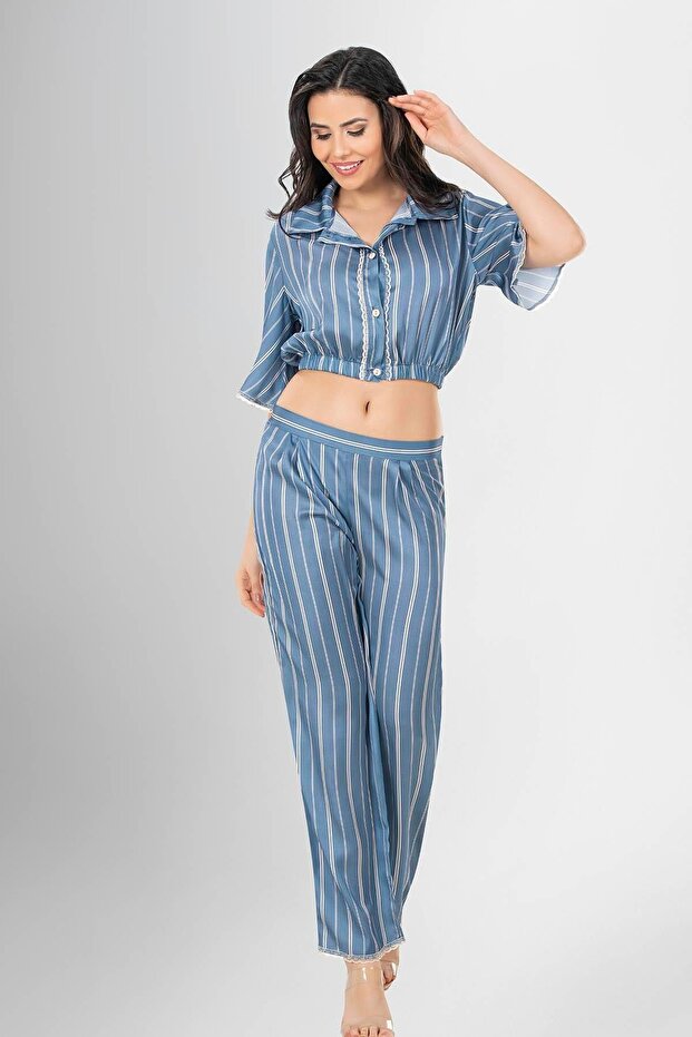 2-Piece Pajama Set Patterned 1956 - 2