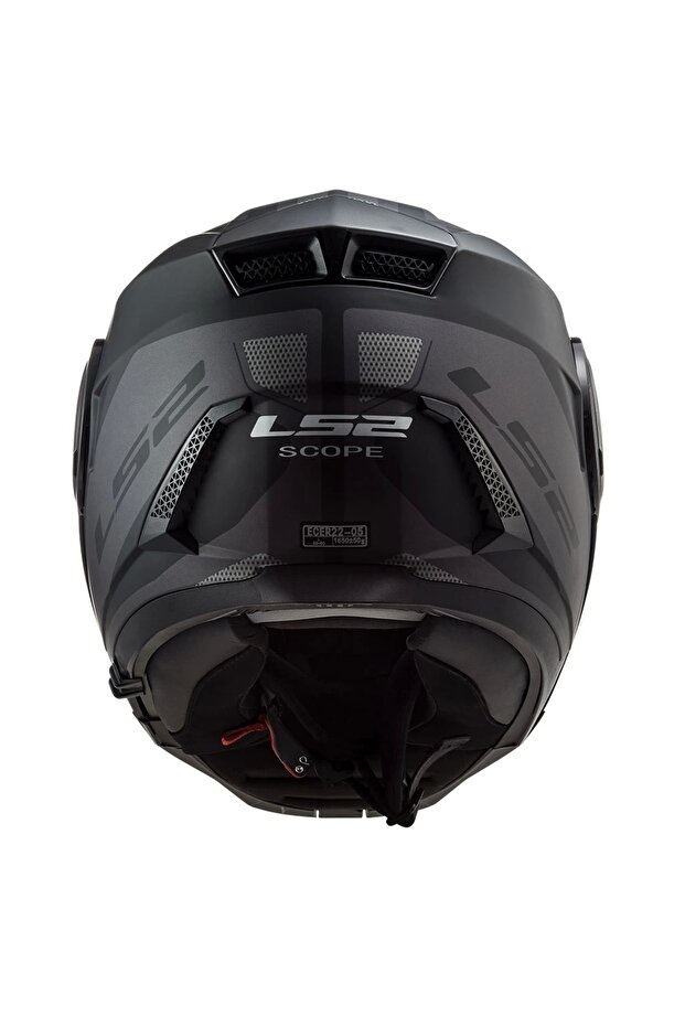 SCOPE AXIS MAT SİYAH-TITANIUM KASK - 3