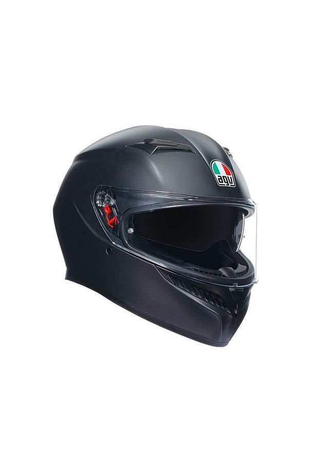 K3 Mono Matt Black Kapalı Kask - 6