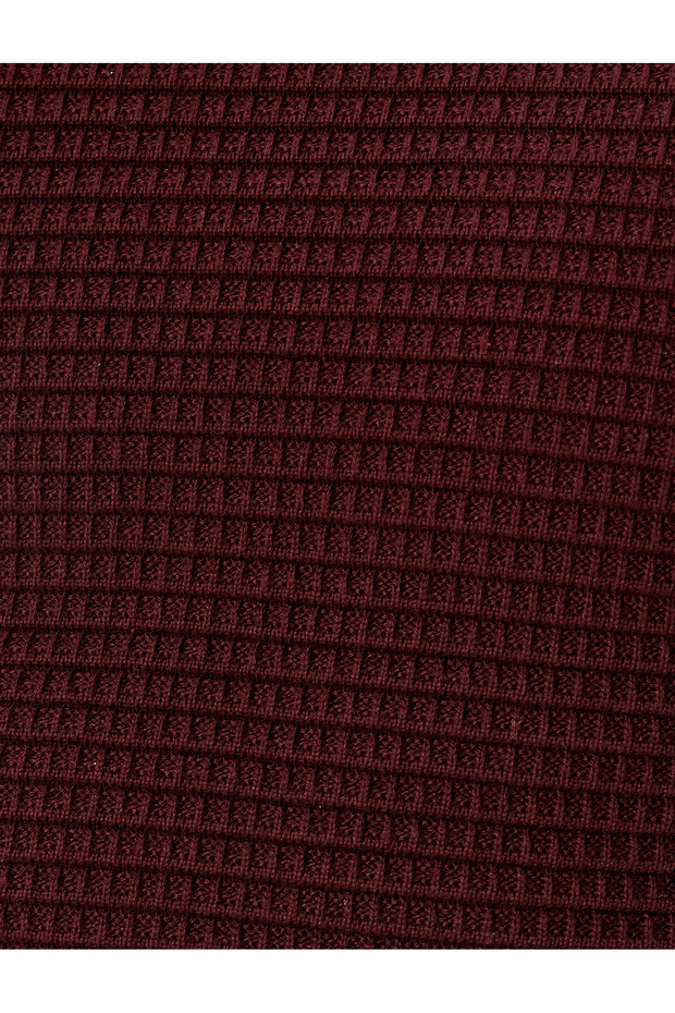 Strickpullover mit Rundhalsausschnitt, Basic, strukturiert, Baumwollmischung - 6