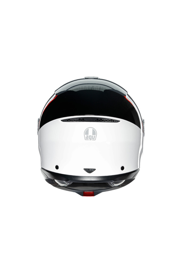 Tourmodular Mlt Balance White Grey Red Çene Açılır Kask - 3