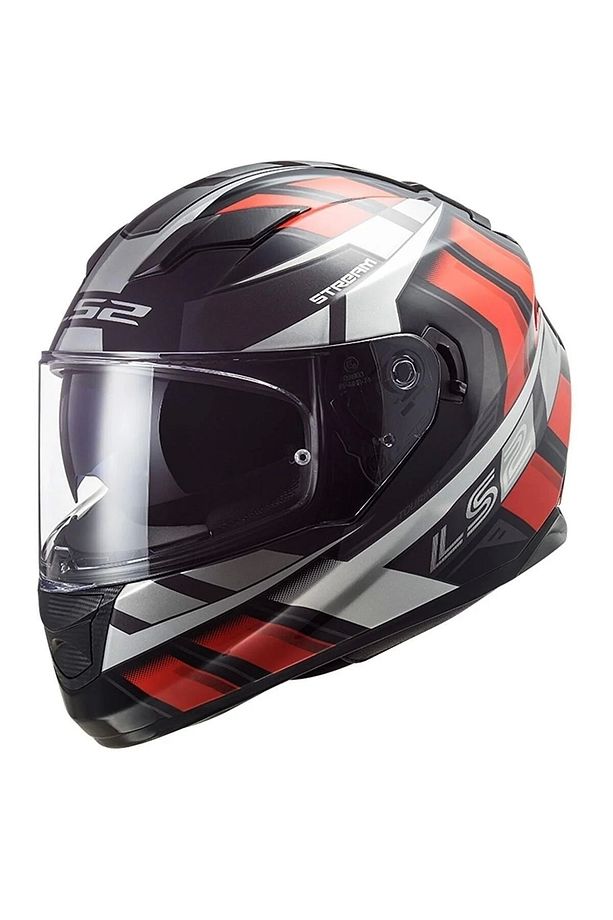 Stream Evo Loop Siyah-kırmızı Kask - 1