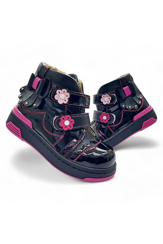 Orthopedic Fur / Fleece Baby Girl and Children's Boots Klsbepa2304