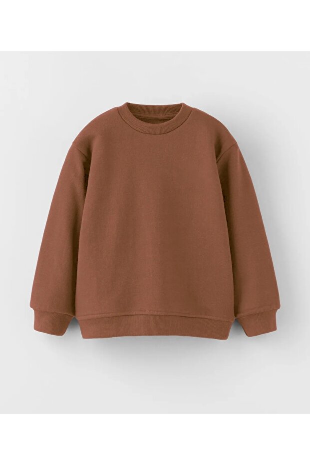 Çocuk Basıc Sweatshirt - 1
